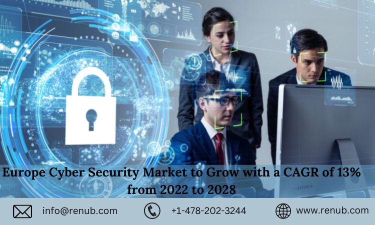 Europe Cyber Security Market to Grow with a CAGR of 13% from 2022 to 2028 | Renub Research